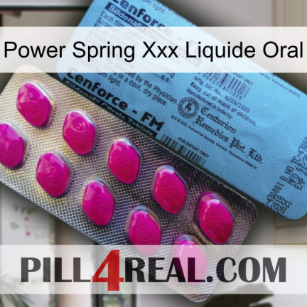 Power Spring Xxx Oral Liquid 35